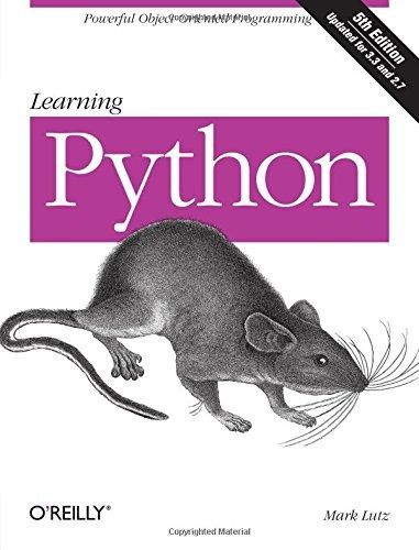 Learning Python, De Mark Lutz. Editorial O'reilly Media, Inc, Usa, Tapa Blanda En Inglés