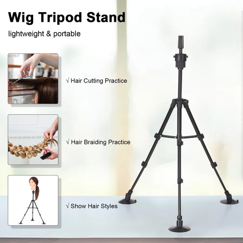 Soporte De Trípode Portátil Ajustable Con Cabeza De Maniquí