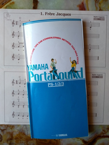 Manual Y Partitura De Órgano Yamaha Ps3 Años 80