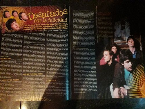 Revista La Garcia La Renga David Lebon Enanitos Verdes 1999