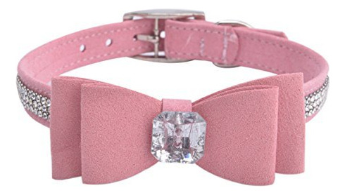 Diamante Cuenco Azulejos Cristal Rinstone Pet Collar 3kxpu