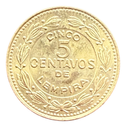 Moneda 5 Centavos De Lempira Honduras 1980 Km 72 (Usado)