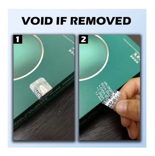 Imagen 2 de 3 de 60 Sellos Garantía Original Void Enumerados 25mm 15mm