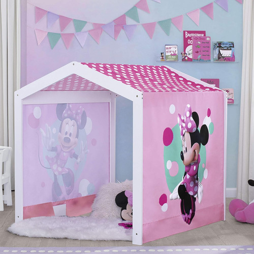 Casa De Juegos De Minnie Mouse De Disney Para Interiores Con