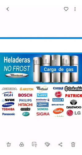 Service Heladera Carga Gas Villa Pueyrredon Devoto Agronomia
