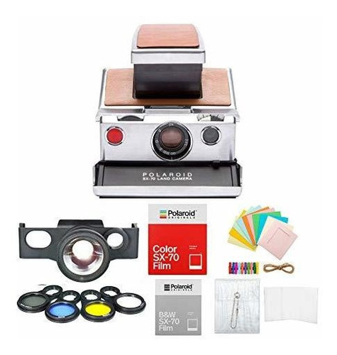Imagen 1 de 6 de Accesorio Camara Polaroid Sx 70 Instantanea Marron