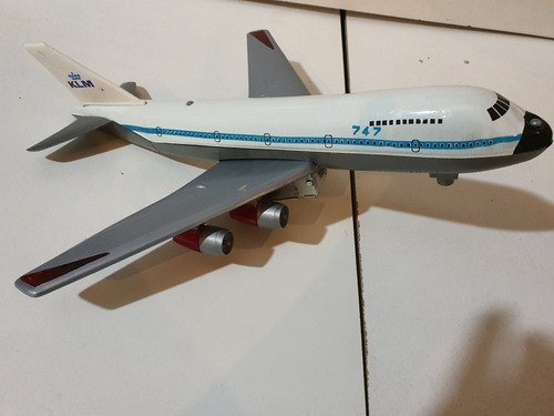 Antiguo Avion Jumbo 747-35 Cms.-klm -nuevo-saldo- Oferta