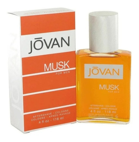 Aftershave Jovan Musk Cologne For Men 118ml - Original Novo