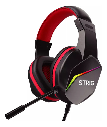 Audifono Con Microfono Strig Gh-269 Usb Rgb
