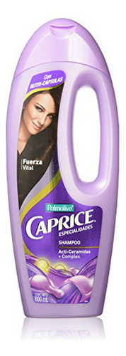 Shampoo Caprice Brillo Y Resistencia 800ml
