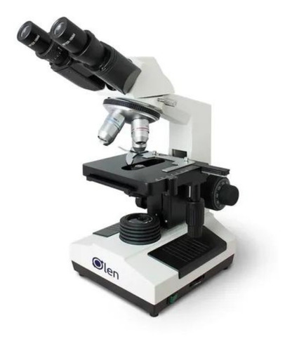 Microscópio Binocular Acromático Led 40x-1600x Profissional