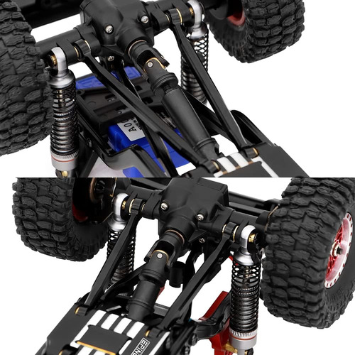 Para 1/18 Trx4m Enlaces De Chasis De Aluminio De Alto Espaci