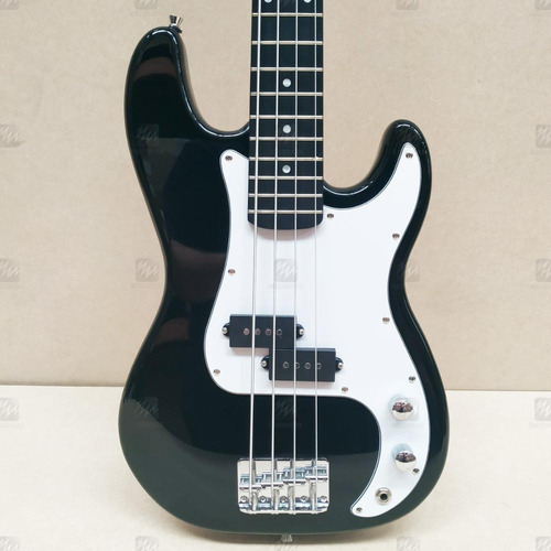 Baixo Eletrico Precision Bass Infantil 4 Cordas 21 Trastes Acabamento do corpo Envernizado Cor Preto Orientação da mão Destro