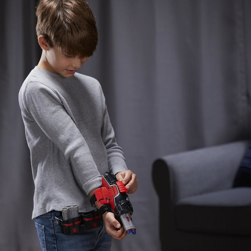 Spiderman Nerf Lanzador De Recarga Rapida Hasbro B9702 Edu