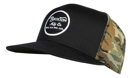 Brixton Gorro Malla Ajustable Wheeler Perfil Medio Hombre,