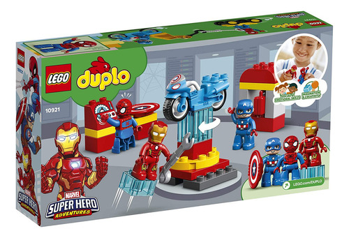 Lego Duplo Super Heroes Lab 10921 Marvel Avengers Superheroe