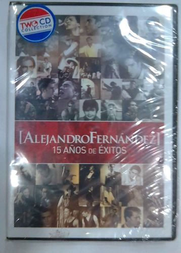 Alejandro Fernandez. 15 Años. Dvd/cd Nuevo. Qqi. Ag Pb.