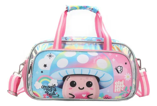 Bolso Infantil Chimola Glitter Nenas Hongo oso perro Bp47