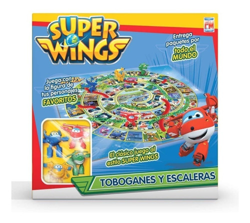 Super Wings Toboganes Y Escaleras Juego De Mesa Oferta