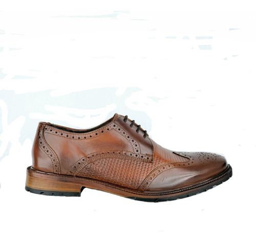 Zapato Bostoniano De Hombre De Piel