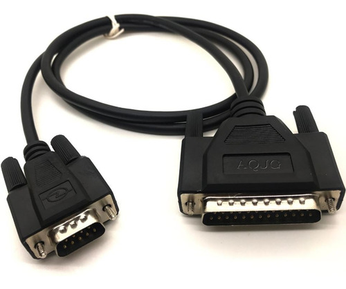 Cable Serial Db25 A Db9 Macho, 1.2m, Rs232
