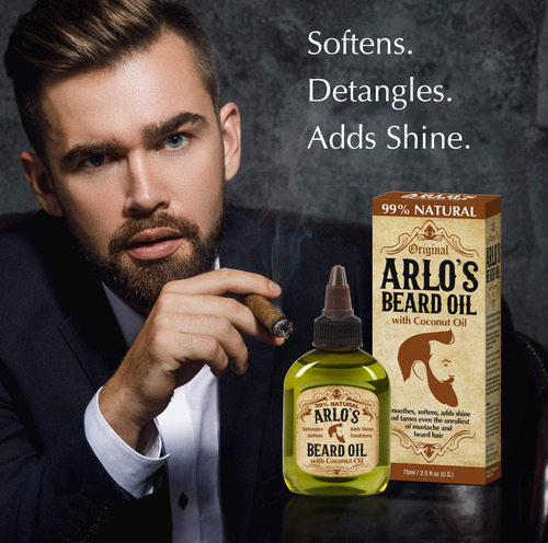 Sabonete E Condicionador Para Barba Arlo's Pro Growth 355ml