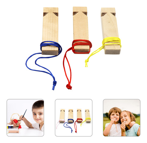 Brinquedos Infantis Train Sound Whistle Music, 3 Unidades