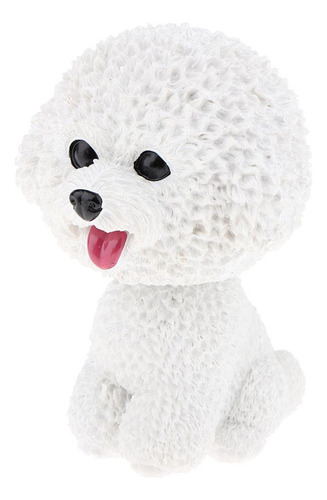 O Figura Perro Cabezón Resina Juguete Inicio /