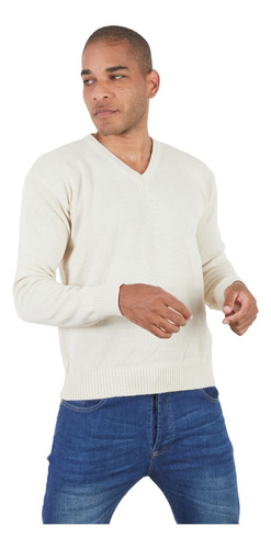 Sweaters Hombre Liviano Cuello V Hilado Excelente Calidad  