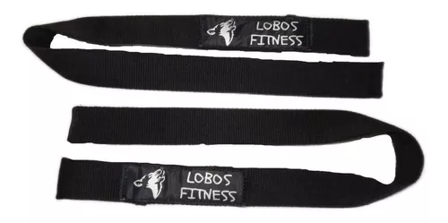 Calleras Crossfit Deporte Straps Gym Muñequera Un Par Negro