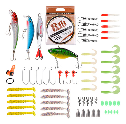 Bolsa De Pesca, 2 Piezas, Combinación De Caña Y Carrete De F