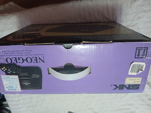 Neo Geo Cd ,con Caja ,manuales Y Juegos (Usado)