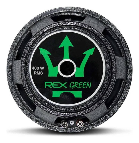 02 Falante Sub Magnum Rex 10 Pol 400w Rms 4+4 Dupla E 4 Ohms