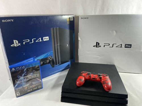 Imagen 1 de 5 de Sony-playstation-4-pro-1tb-game-console Novooo