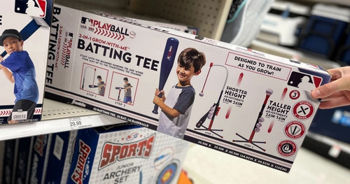 Juego De Bateo Para Niños Con Pelota De Béisbol 2 En 1 Frank
