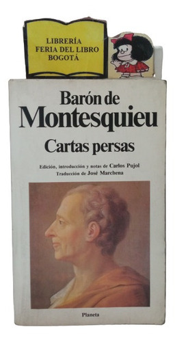 Filosofía - Montesquieu - Cartas Persas - Ensayo - 1989