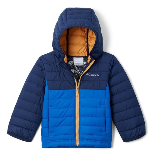 Campera Columbia Powder Lite Con Capucha ( Niños ) 