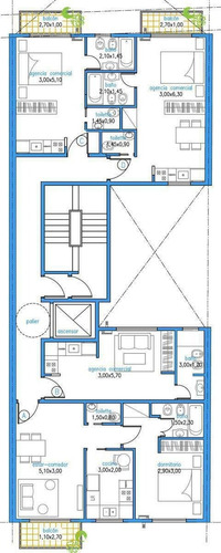 Imagen 3 de 3 de Departamento - Almagro