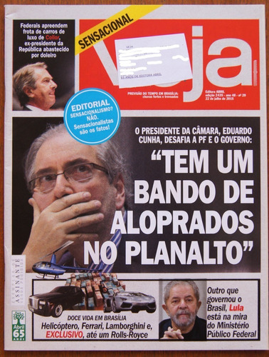 Revista Veja 2435 22 Jul 15 Lula Eduardo Cunha Homem Formiga