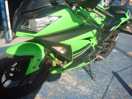 Kawasaki Ninja 300 Com Abs Verde Ano 2014 Troca Financia