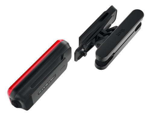 Luz Traseira Knog Blinder Link Led Fixo Selim 100 Lúmens Cor Preto