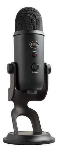 Micrófono Blue Yeti Condensador Color Black