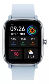 Smartwatch Amazfit Gts 2 Mini 1.55 A2018 Versão Nova Azul Cor Da Pulseira Azul Cor Da Caixa Azul-celeste