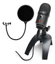 Comprar Micrófono Condenser Podcast Streaming Grabación+ Antipop