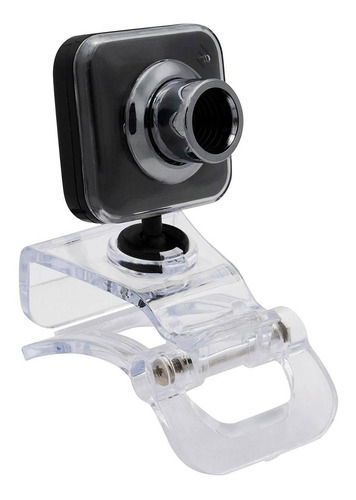 Webcam 480p Usb Con Microfono Y Soporte Para Pantalla X28