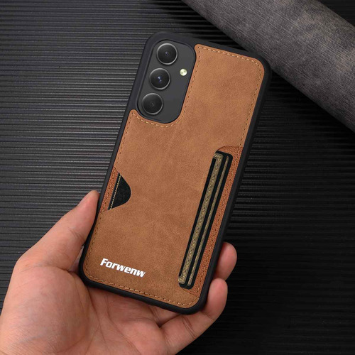 Funda De Piel Sintética Con Ranura For Tarjetas For Samsung Galaxy A12 A13 A14 A15 A16 A20 A30 A22 A23 A24 A25 A32 A33