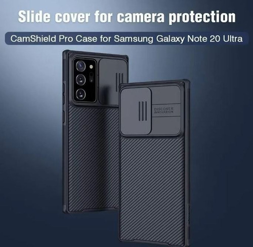 Funda Nillkin Camshield Pro Case Para Samsung Note 20 Ultra Color Negro