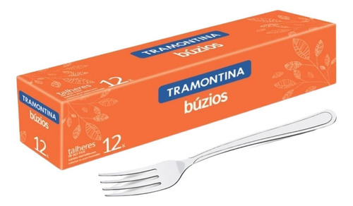 Conjunto Garfos De Mesa Com 12 Unidades Em Inox Tramontina