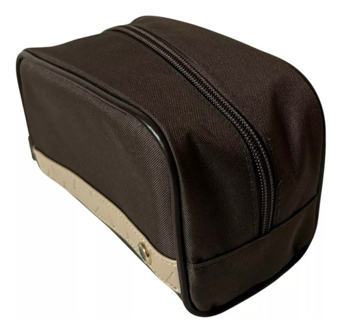 Neceser Hombre Bulgari Emirates Airlines Nuevo Marrón Oscuro Lisa
