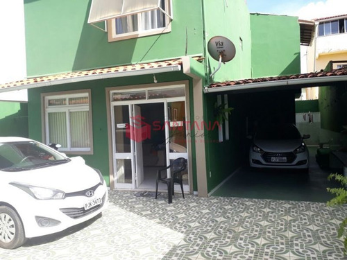 Imagem 1 de 17 de Bela Casa Duplex Para Venda Em Lauro De Freitas - 93150907